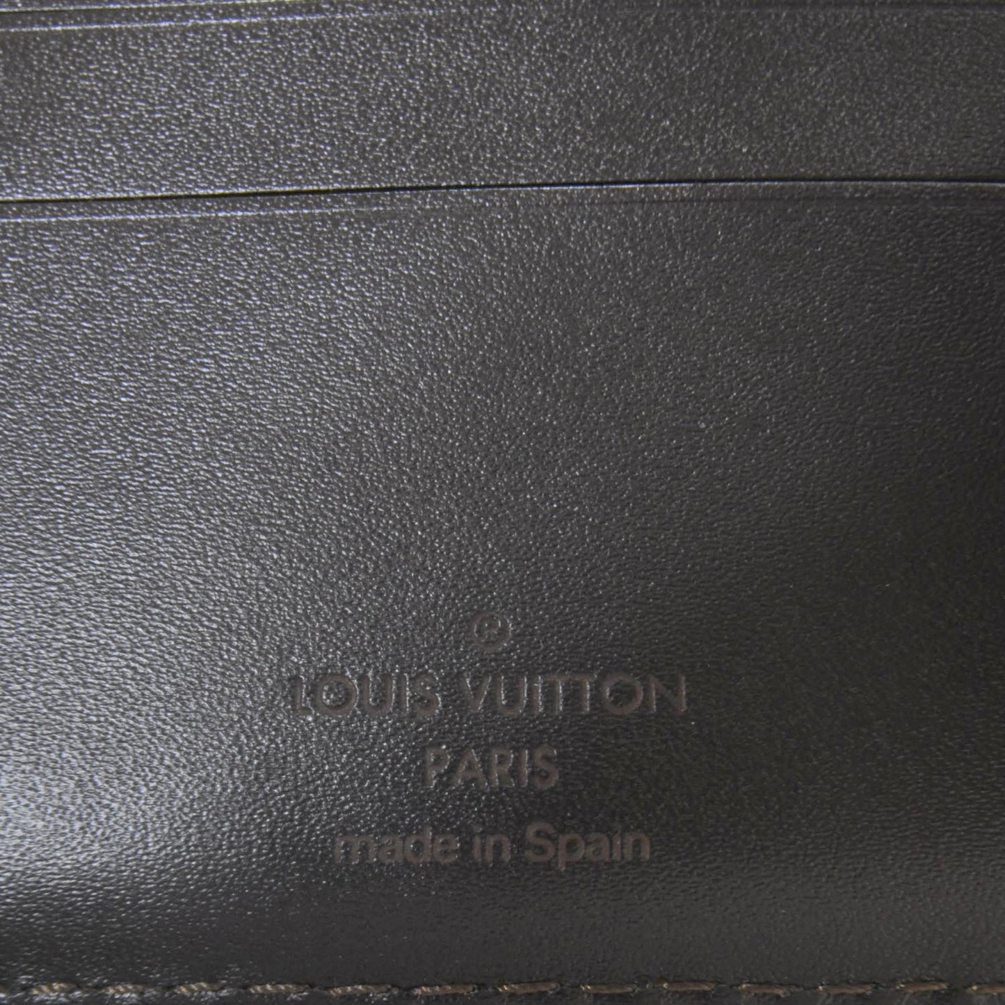 Utah Leather Billfold 6 Cards Wallet Coffee