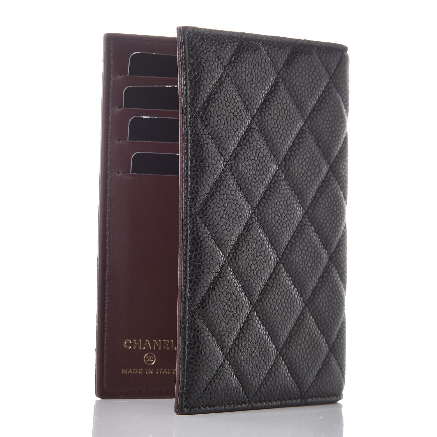 Chanel Caviar Quilted Passport Holder Black 3 of 8