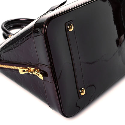 Louis Vuitton Vernis Alma GM XL Amarante 8 of 9