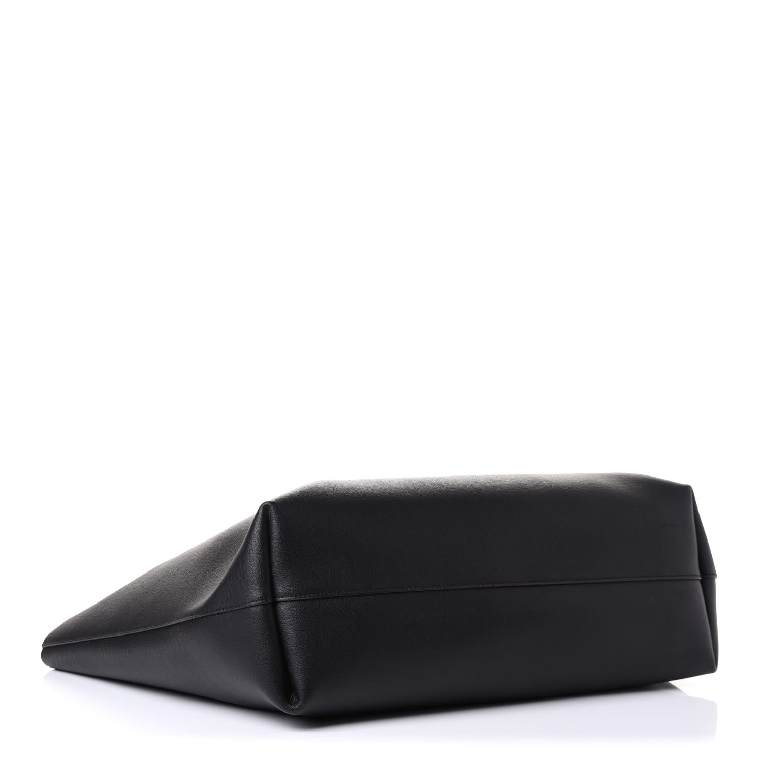 Saint Laurent Calfskin Large Shopping Tote Black 4 of 10