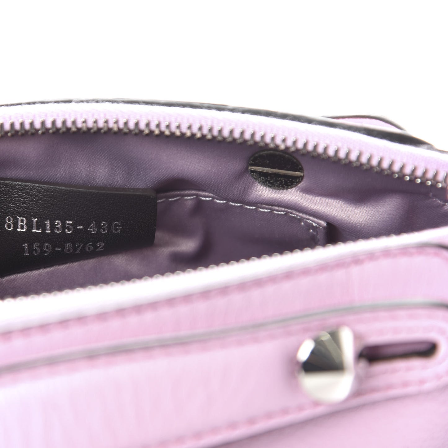 Vitello Dolce Crystal Croc Tail Mini By The Way Boston Bag Lavanda