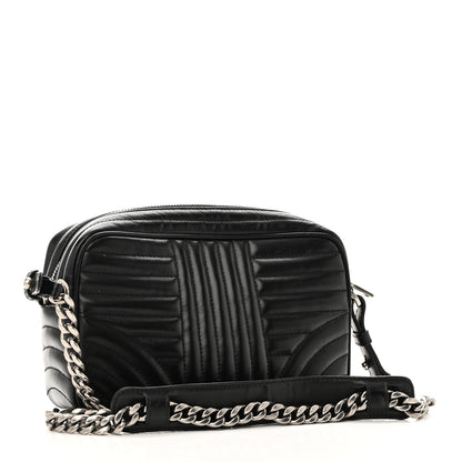 Prada Soft Calfskin Diagramme Camera Bag Black 3 of 10