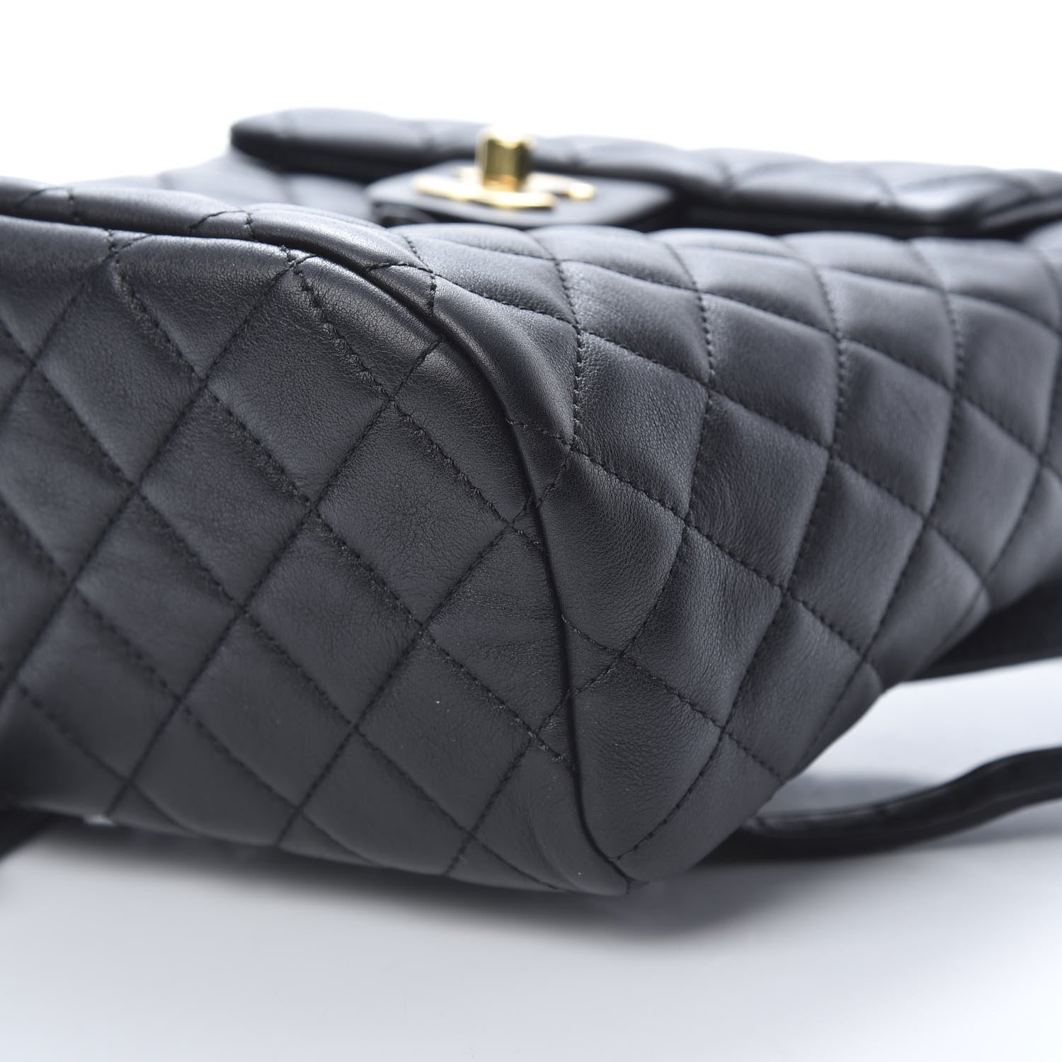 Chanel Calfskin Quilted Mini Urban Spirit Backpack Black 9 of 9