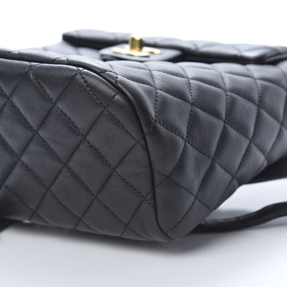 Chanel Calfskin Quilted Mini Urban Spirit Backpack Black 9 of 9