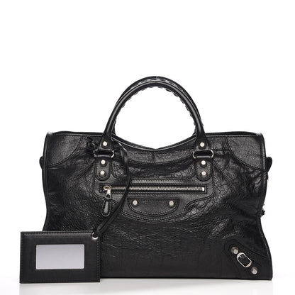 Balenciaga Agneau Giant 12 Silver Hardware City Black 1 of 8