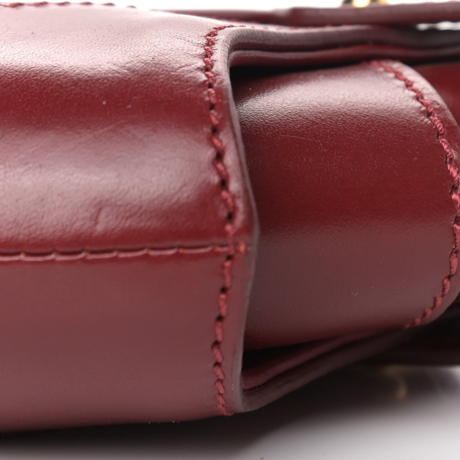 Fendi Zucchino Cuoio Ingrassato Compilation Hobo Beige Rosso 9 of 9
