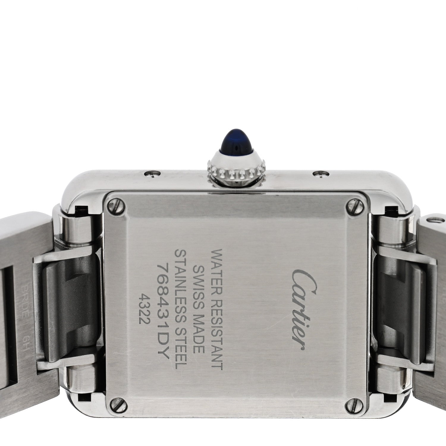 Cartier Stainless Steel 22mm Tank Must Quartz Watch 4 of 4