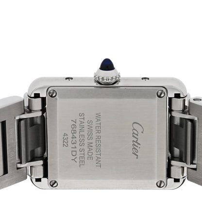 Cartier Stainless Steel 22mm Tank Must Quartz Watch 4 of 4