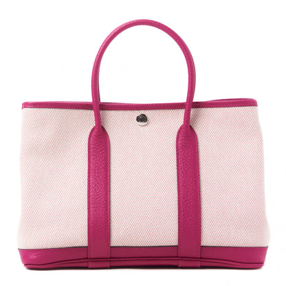 Hermes Twill D Negonda Garden Party 30 TPM Rose Pourpre 1 of 8