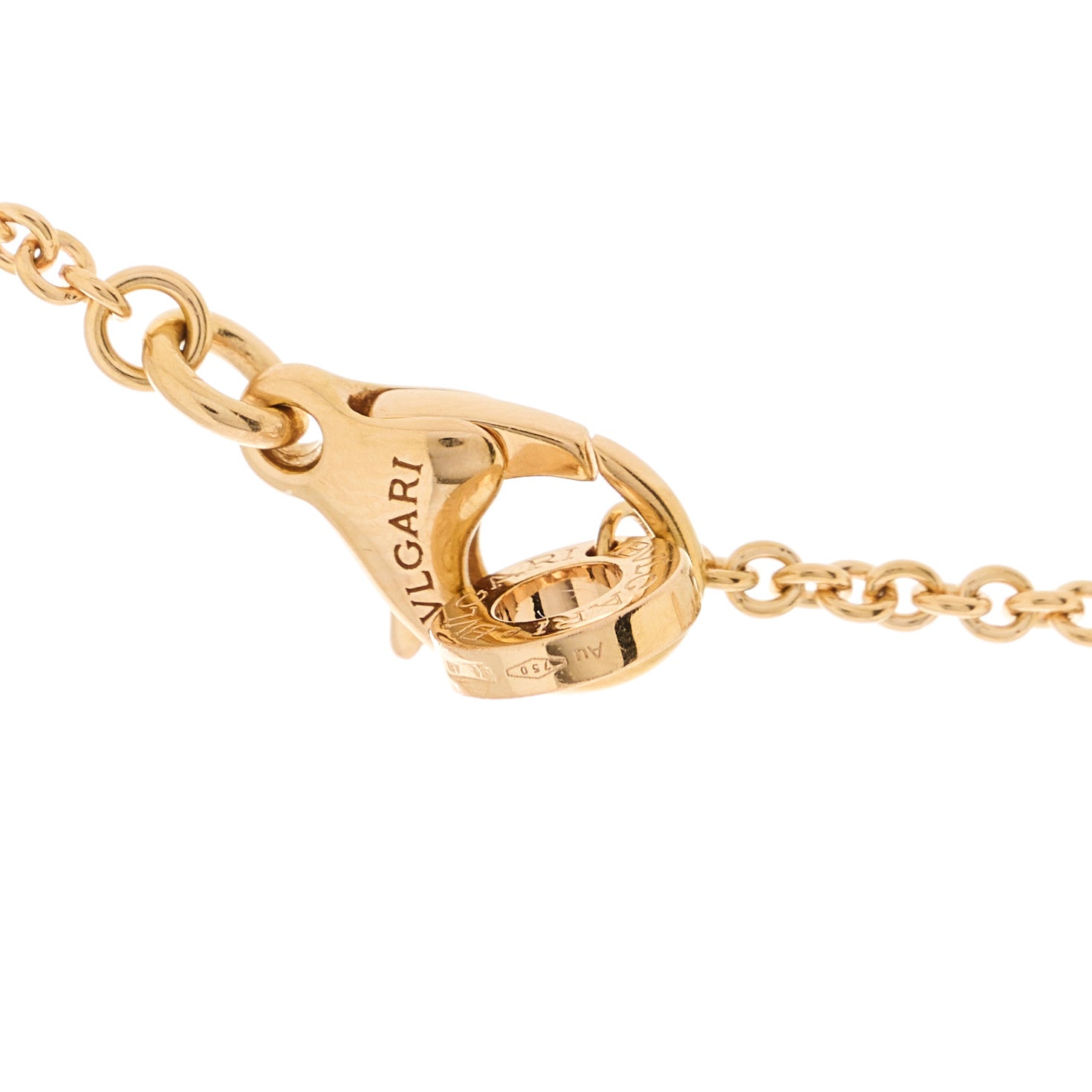 Bulgari 18K Rose Gold B.Zero1 Pendant Necklace 7 of 7