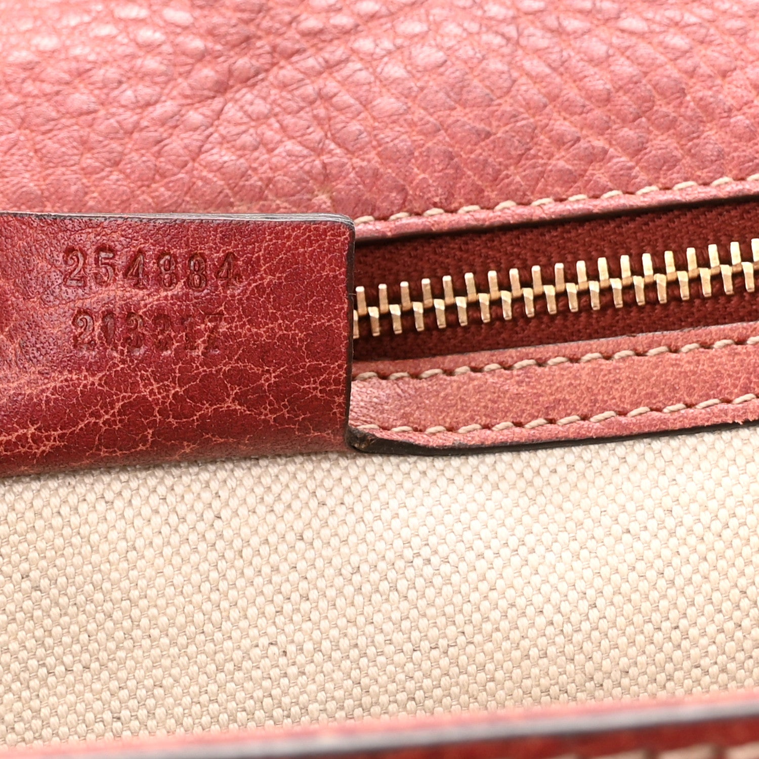 Gucci Calfskin Medium New Bamboo Top Handle Bag Red 7 of 13