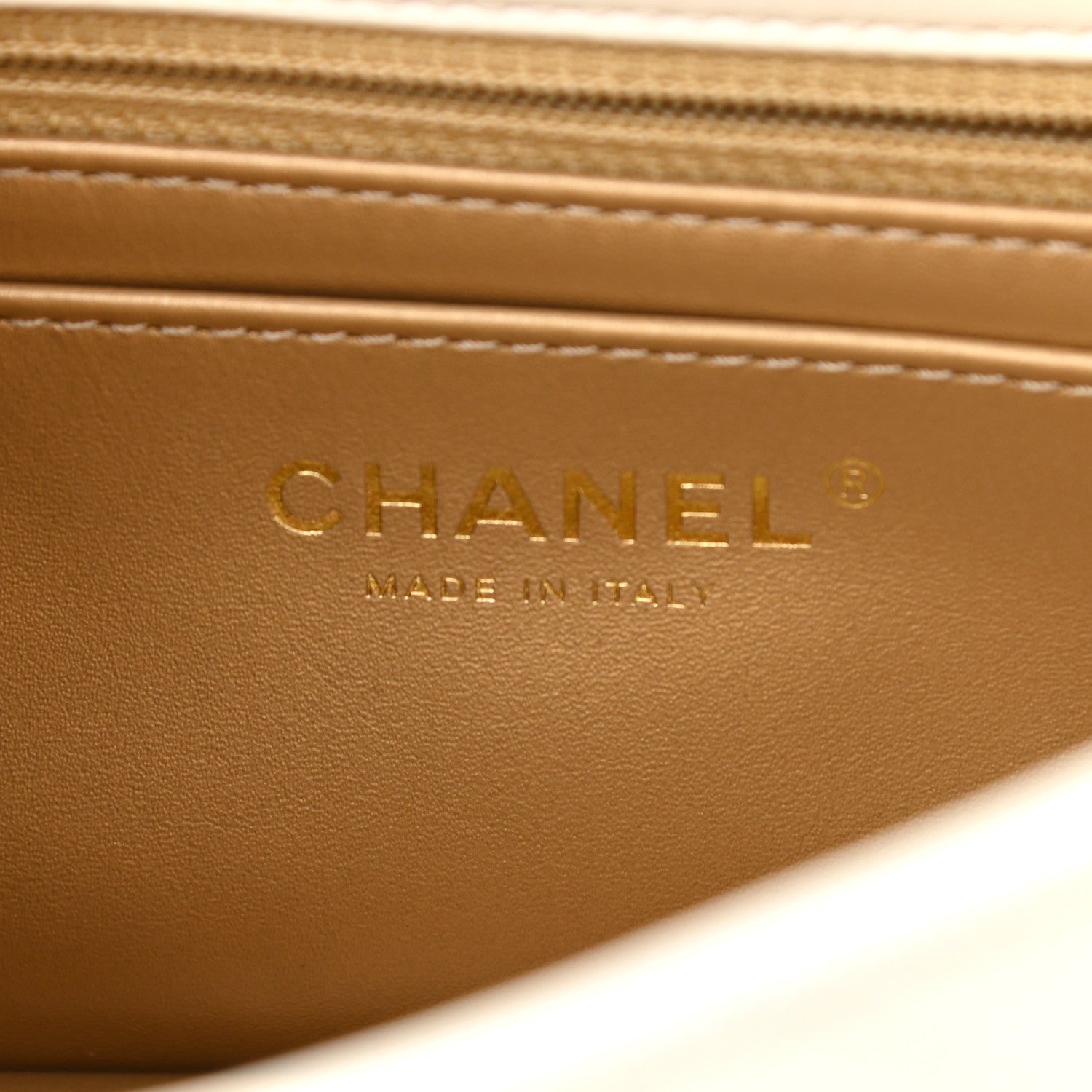 Chanel Lambskin Quilted Mini Rectangular Pearl Crush Flap White 6 of 11