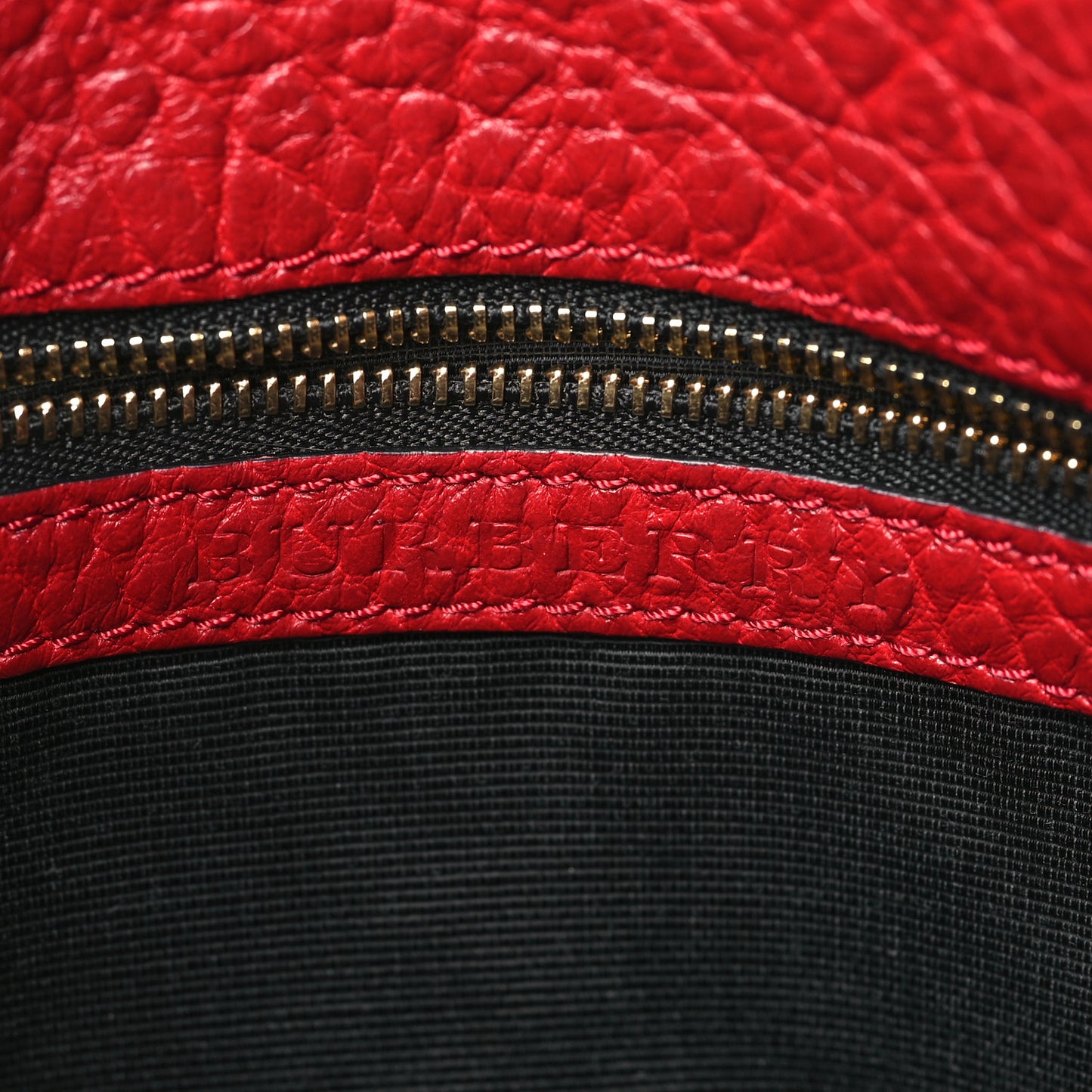 Signature Grain Calfskin Check Embossed Small Chichester Crossbody Clutch Bag Red