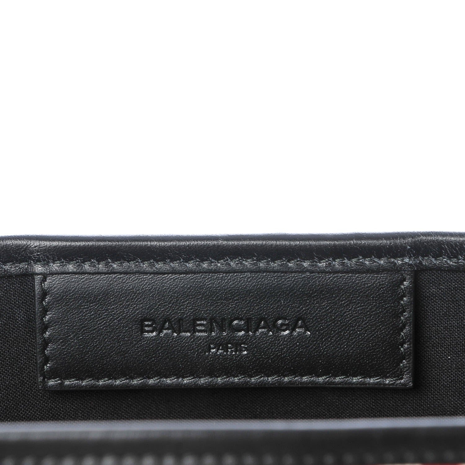Balenciaga Canvas S Navy Cabas Red 6 of 13