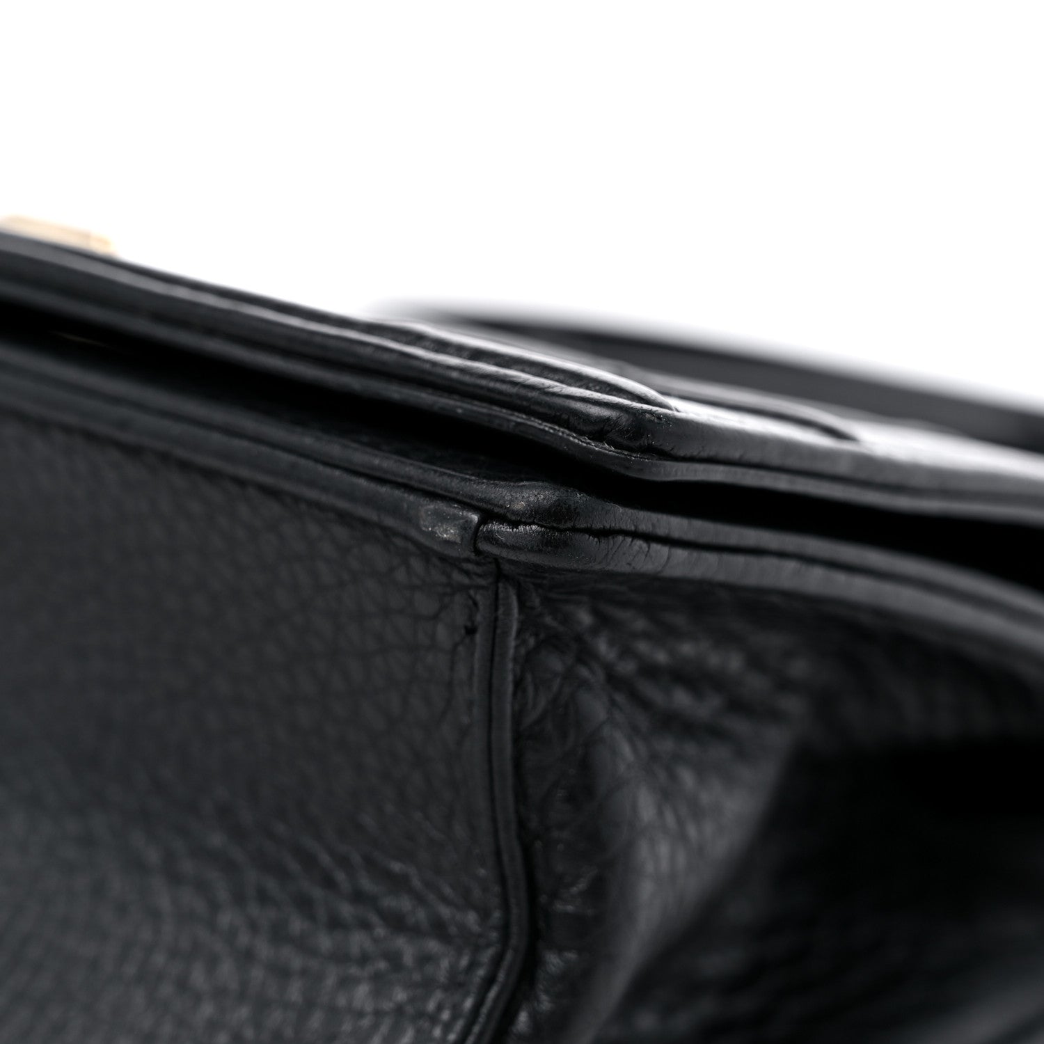 Christian Dior Grained Calfskin Small Diorama Flap Bag Black 9 of 12