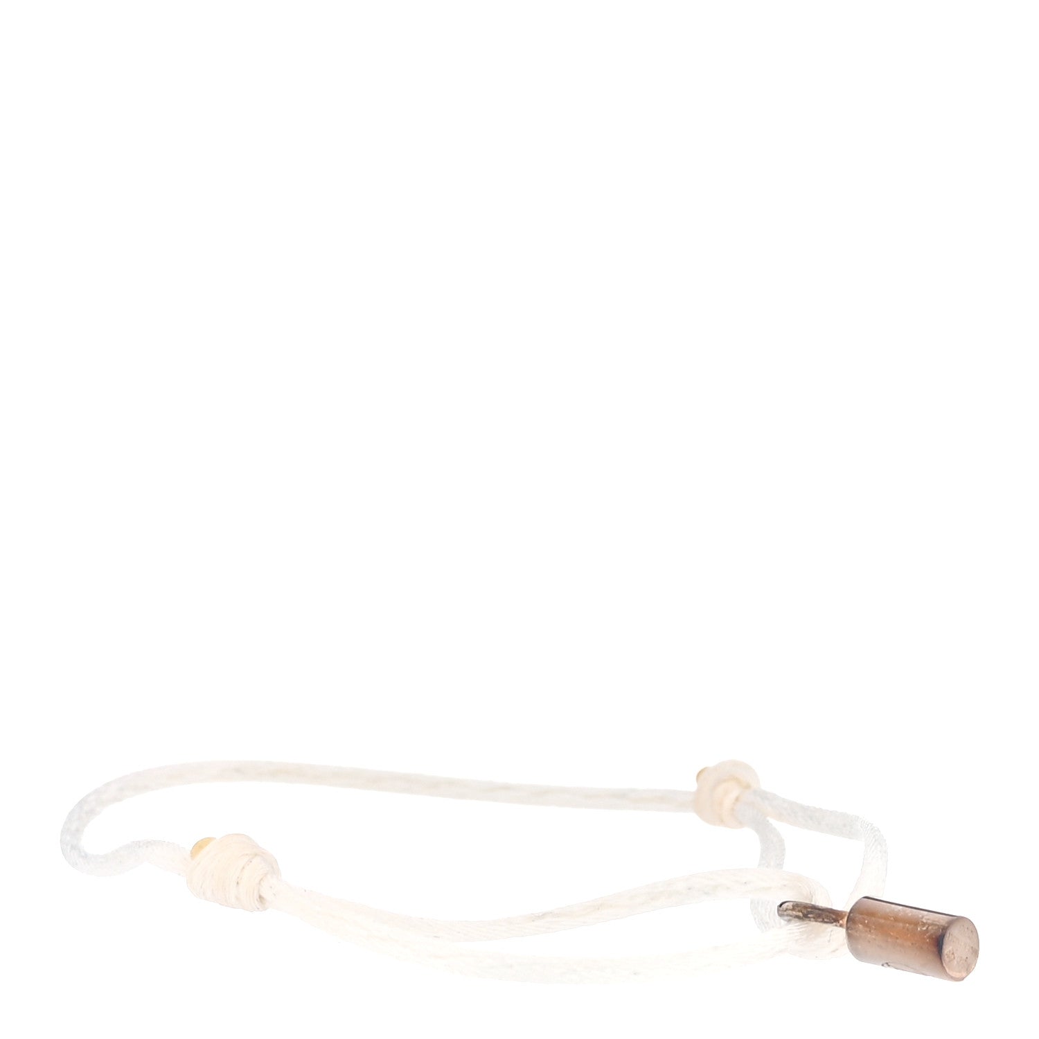 Louis Vuitton X UNICEF Sterling Silver Lockit Bracelet White 1 of 5