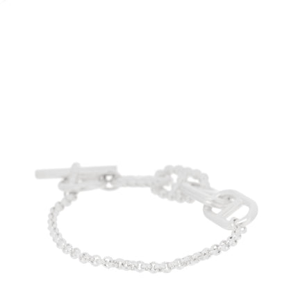 Hermes Sterling Silver PM Chaine d'Ancre Alea II Bracelet 1 of 4