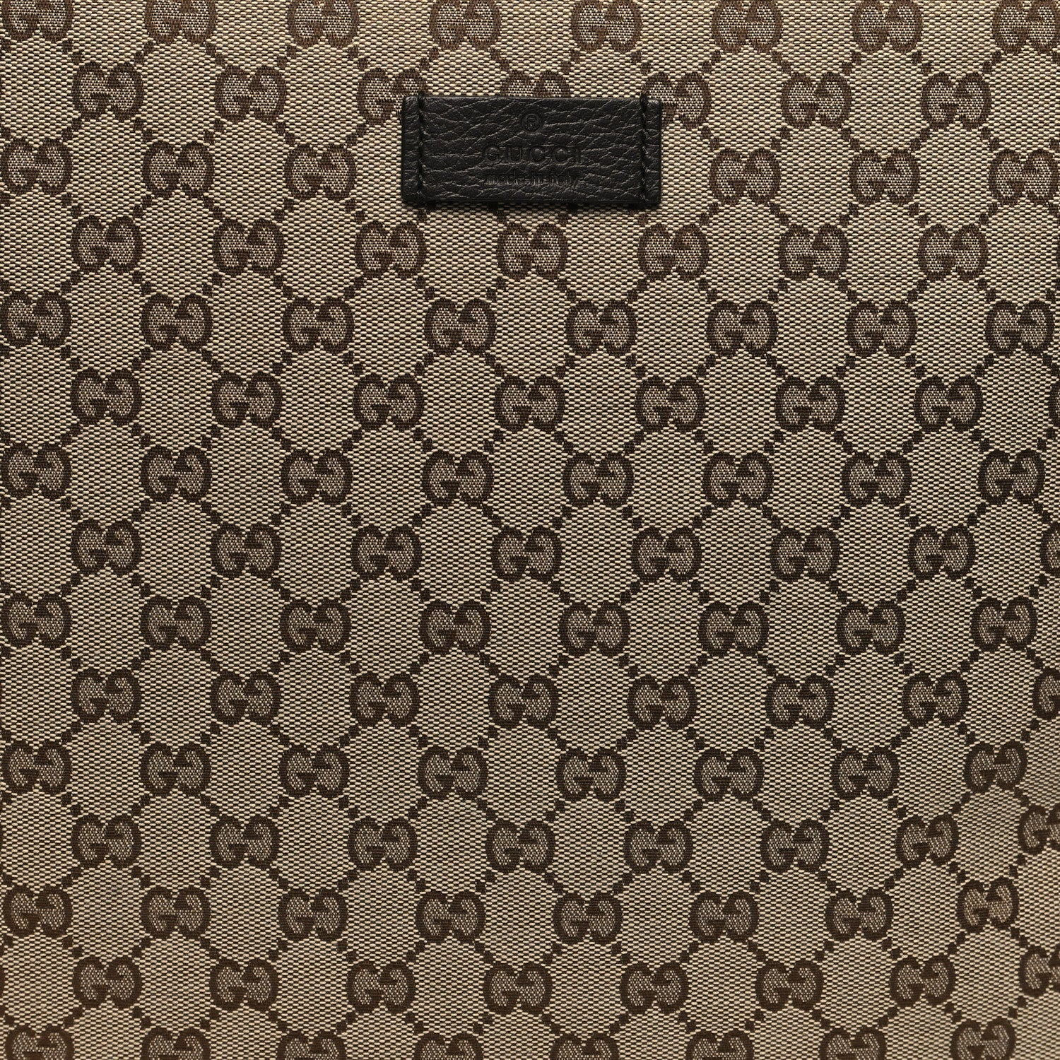 Gucci Monogram Travel Backpack Dark Brown 8 of 10
