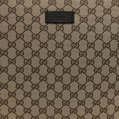 Gucci Monogram Travel Backpack Dark Brown 8 of 10
