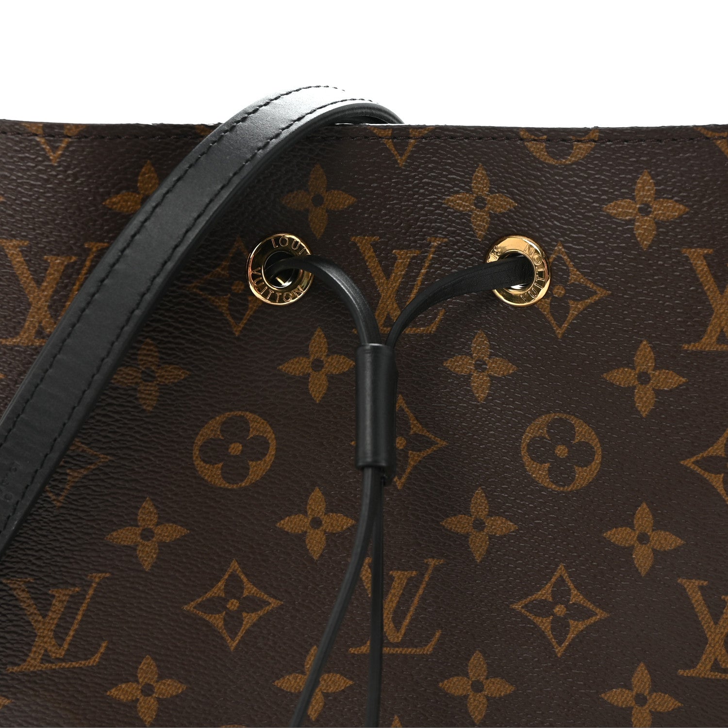 Louis Vuitton Monogram Neonoe MM Black 7 of 9