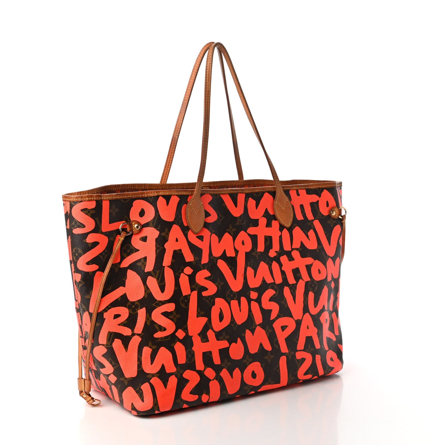 Monogram Graffiti Neverfull GM Orange