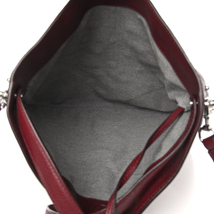 Alexander Wang Pebbled Calfskin Studded Roxy Hobo Burgundy 6 of 12