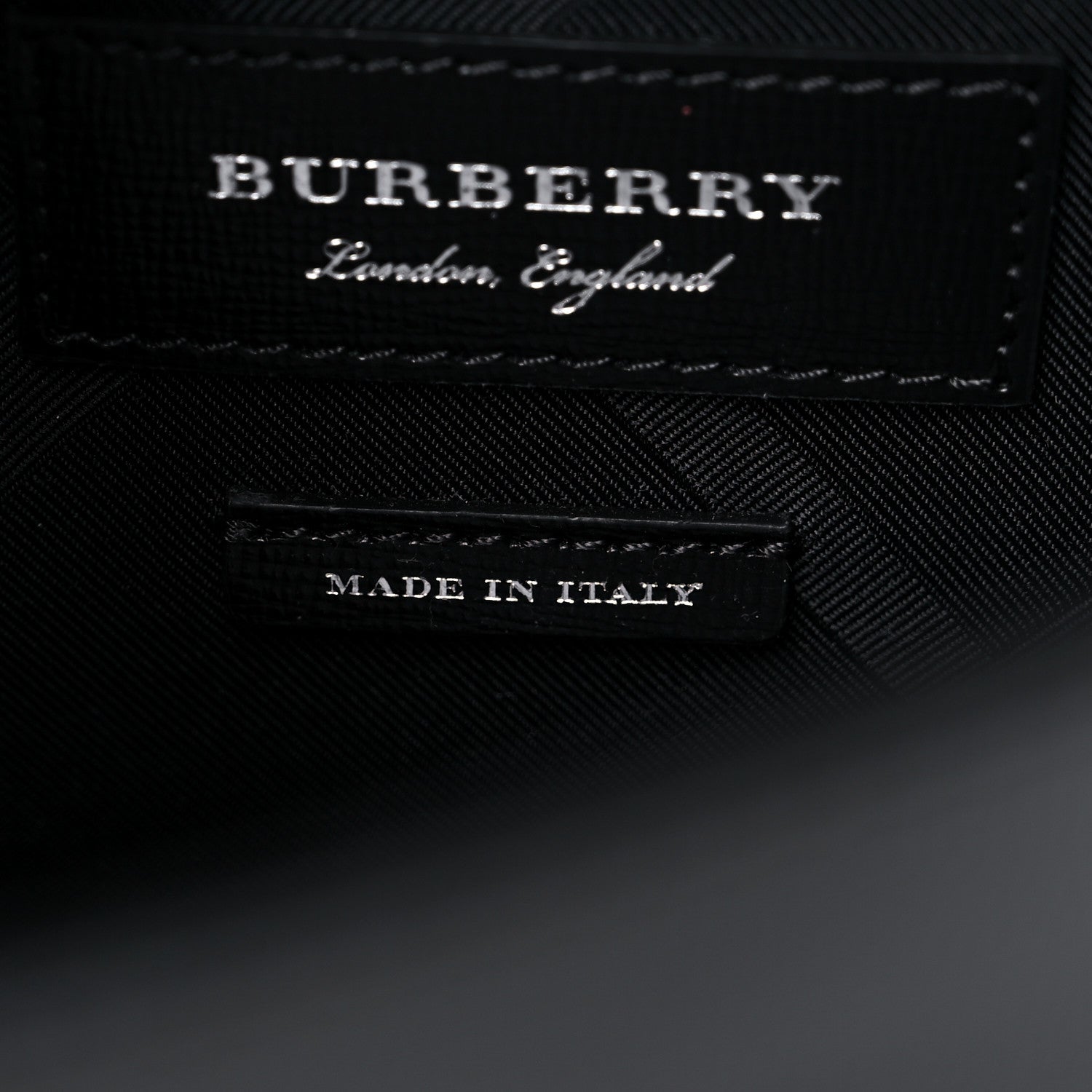 Burberry Grainy Calfskin Messenger Bag Black 7 of 12