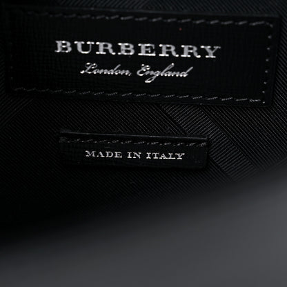 Burberry Grainy Calfskin Messenger Bag Black 7 of 12