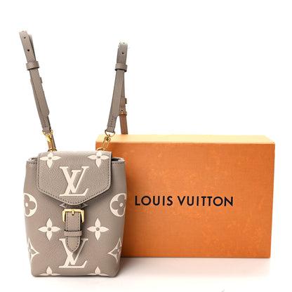 Louis Vuitton Empreinte Monogram Giant Tiny Backpack Tourterelle Cream 9 of 9