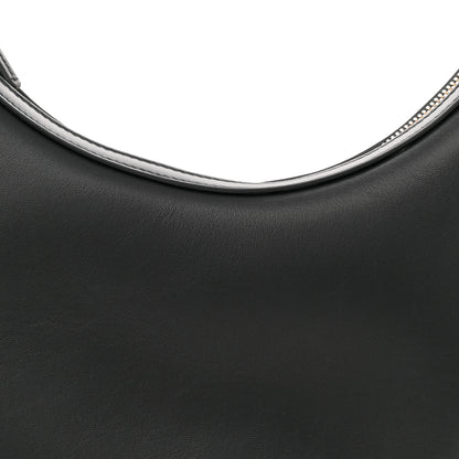 Bottega Veneta Smooth Calfskin Hula Hoop Shoulder Bag Black 8 of 11