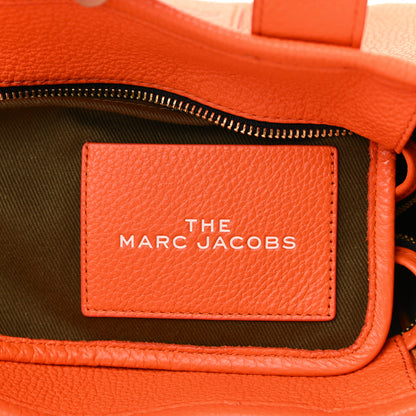 Marc Jacobs Grained Calfskin Small The Tote Bag Dragon Fire 6 of 10
