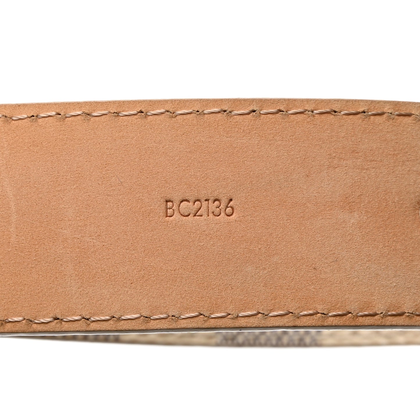 Damier Azur 30mm Tresor Belt 80 32