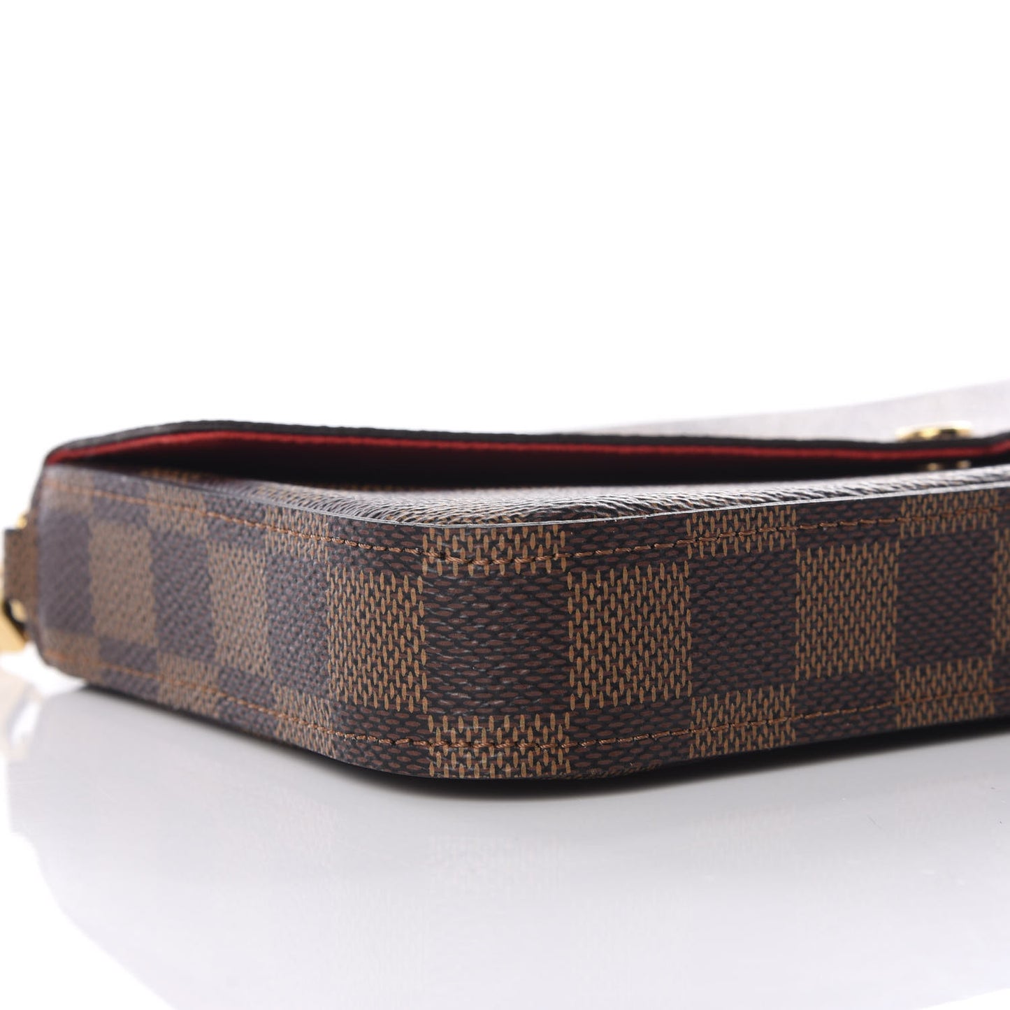 Damier Ebene Pochette Felicie Chain Wallet
