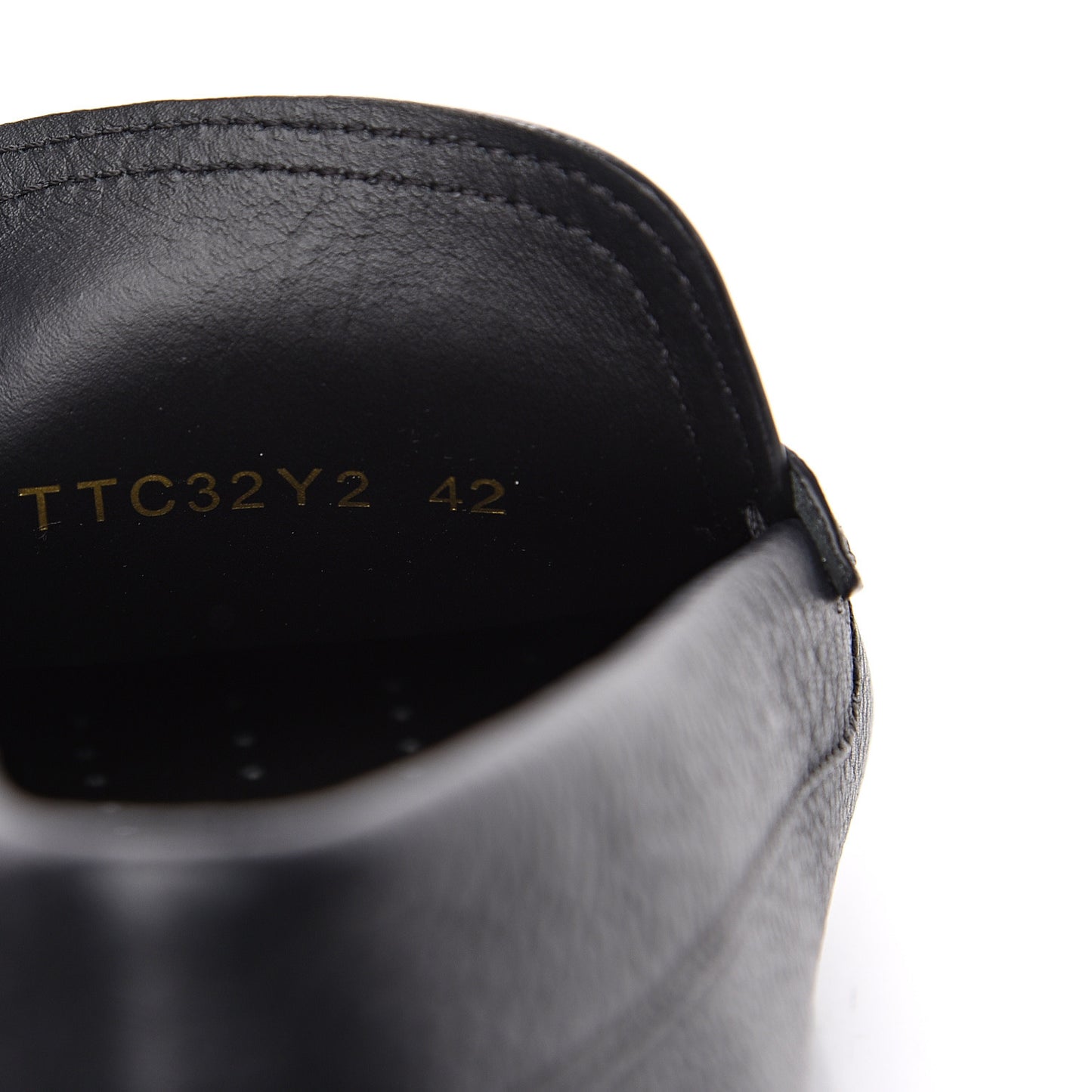 Calfskin Vlogo Loafers 42 Black