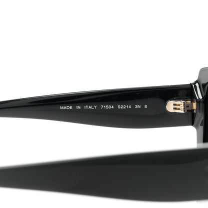 Chanel Acetate Shield Sunglasses 71504 Black 5 of 8