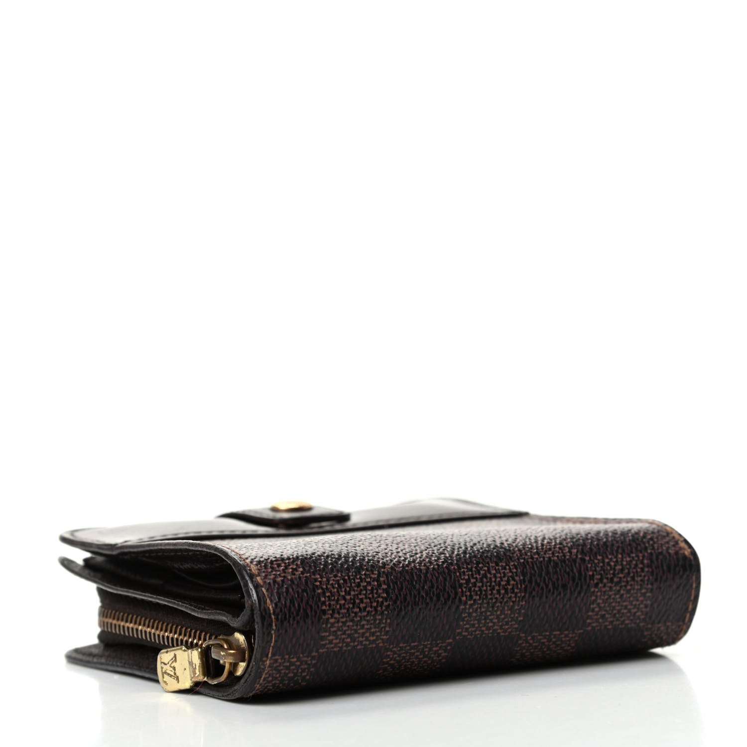 Louis Vuitton Damier Ebene Zippe Zipped Compact Wallet 4 of 7