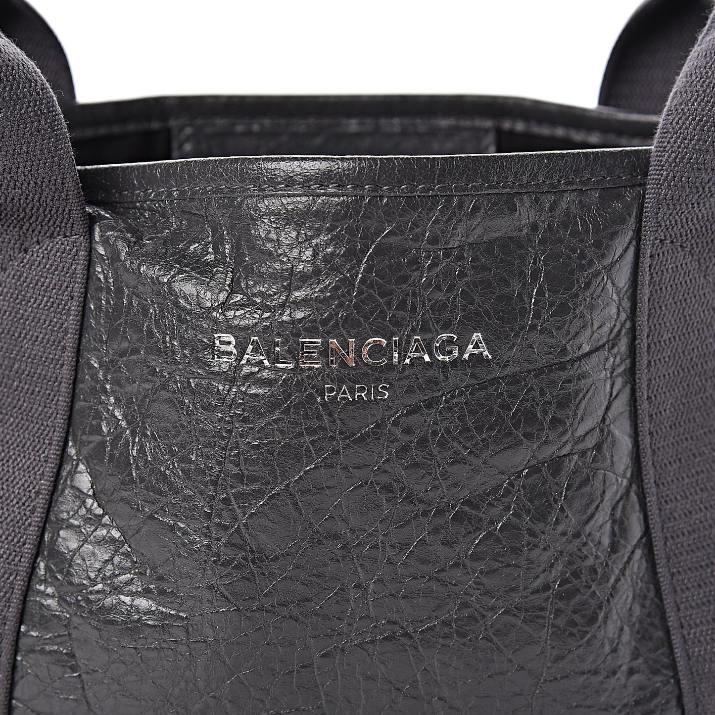 Agneau XS Cabas Tote Black Anthracite