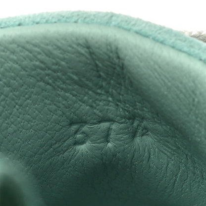 Hermes Air Mesh Suede Goatskin Bouncing Sneakers 37.5 Vert D'Eau 8 of 9