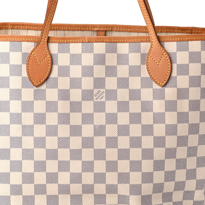 Louis Vuitton Damier Azur Neverfull MM 10 of 10