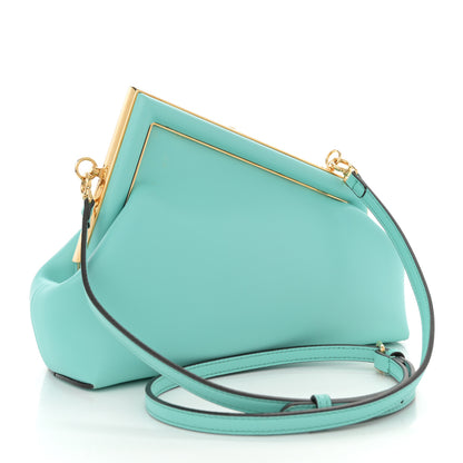 Fendi Shiny Nappa Small Fendi First Spring Turquoise 3 of 13