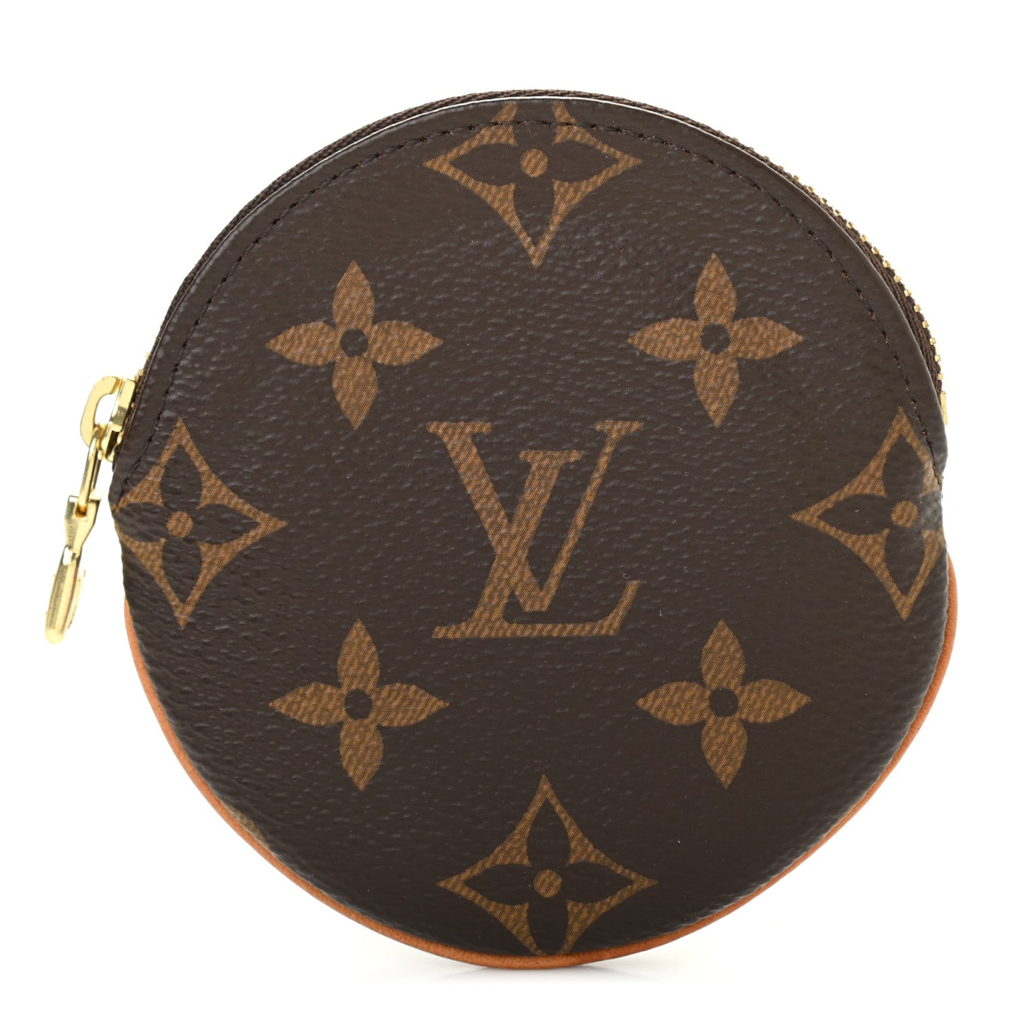 Monogram Round Coin Purse