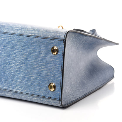 Louis Vuitton Epi City Steamer MM Blue Jean 8 of 10