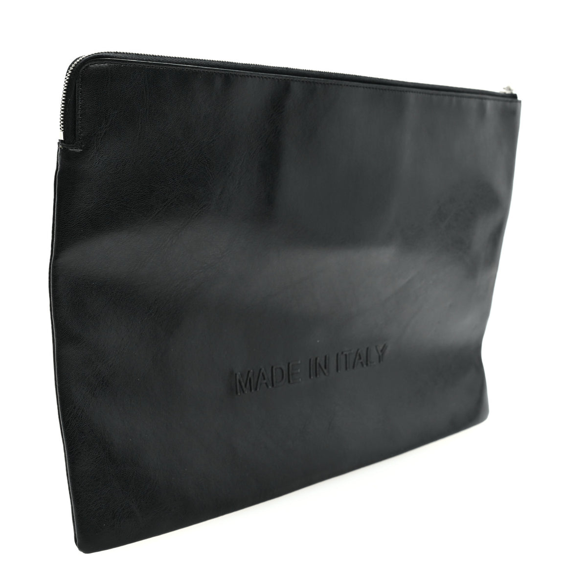 Celine Calfskin Large Made In Clutch Pouch Black 3 of 7