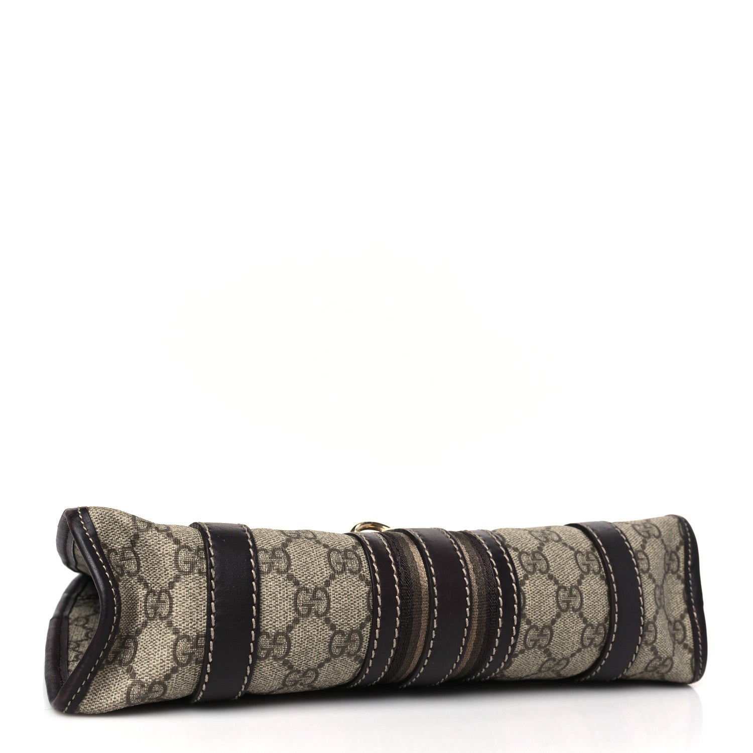 Gucci Monogram Small Joy Shoulder Bag Dark Brown 4 of 9