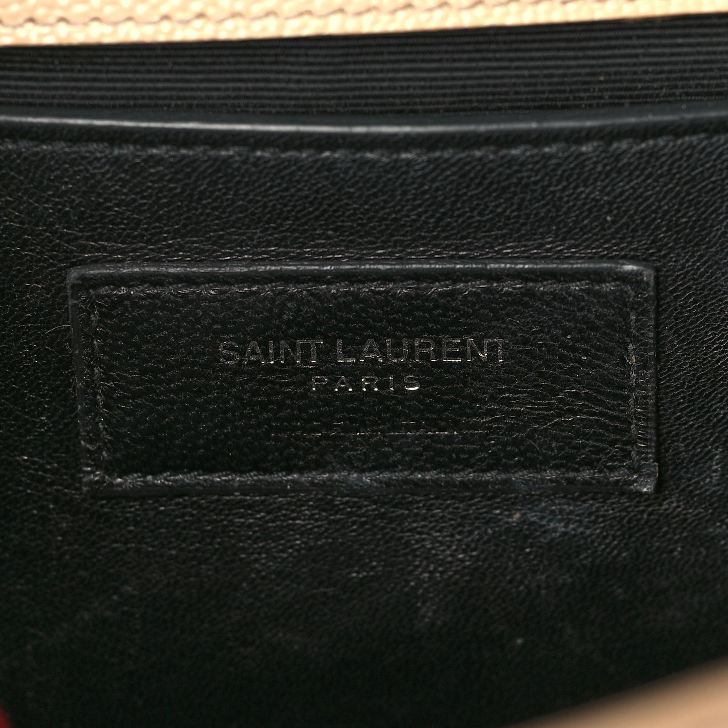 Grain De Poudre Small Monogram Kate Satchel Dark Beige