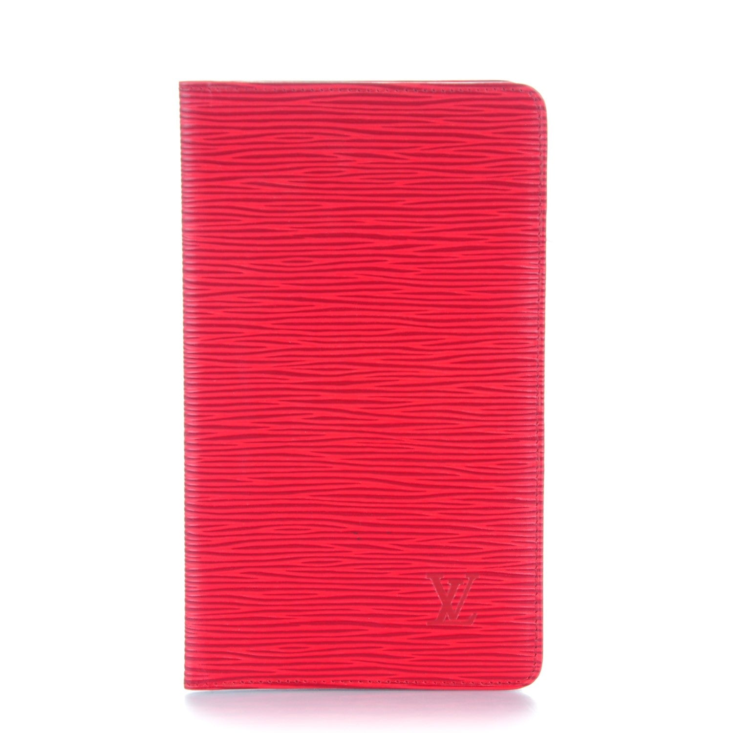 Louis Vuitton Epi Checkbook Organizer Wallet Castillan Red 1 of 7