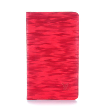 Louis Vuitton Epi Checkbook Organizer Wallet Castillan Red 1 of 7