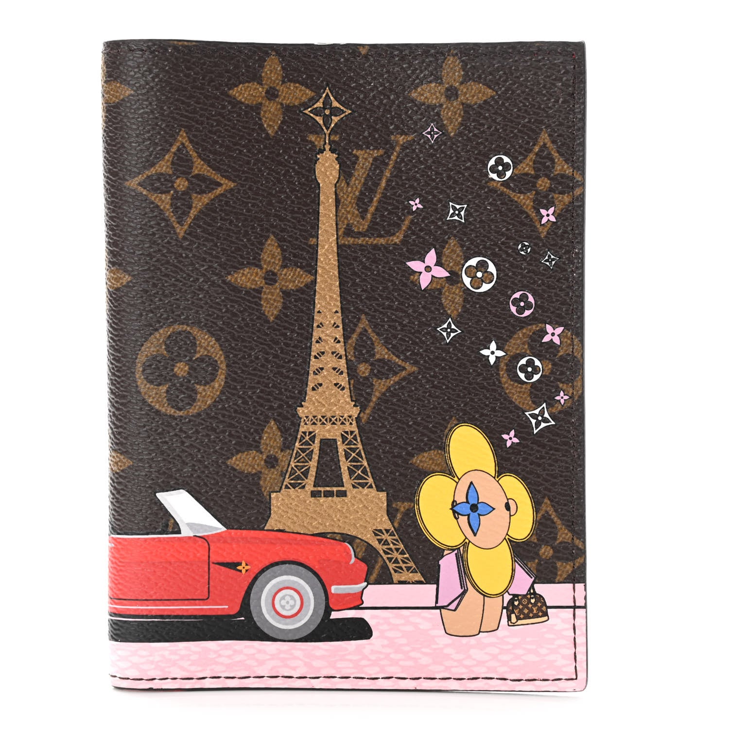 Louis Vuitton Monogram 2019 Christmas Animation Passport Cover Rouge 1 of 7