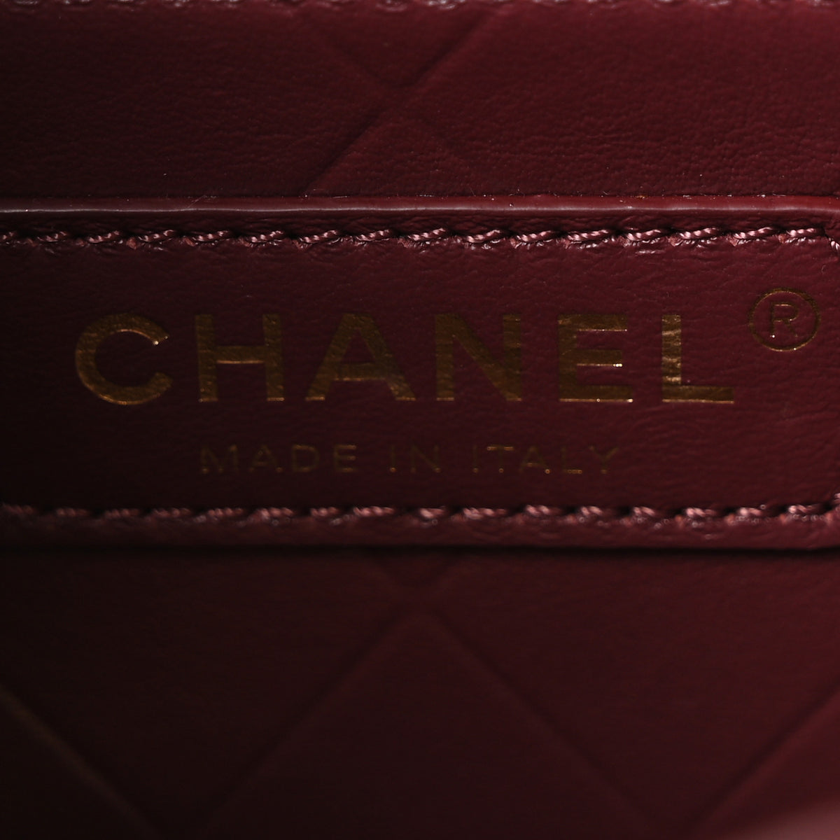 Chanel Caviar Quilted Medium Moon Messenger Burgundy 5 of 9