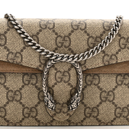 Gucci GG Supreme Monogram Super Mini Dionysus Shoulder Bag Taupe 7 of 11